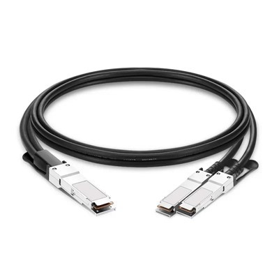100g qsfp28 līdz 2x 50g SFP28 pasīvi tiešais piestiprināšanas vara kabelis (DAC)
